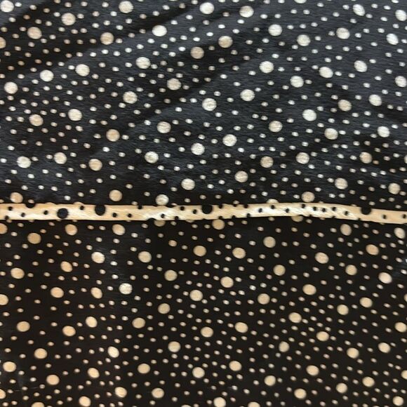 Miss Wu Black and White Polka Dot Sleeveless bow Top, US2 - Picture 8 of 9